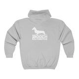 Pooch "Shop Shirt" Heavy Blend™ Full Zip Hooded Sweatshirt